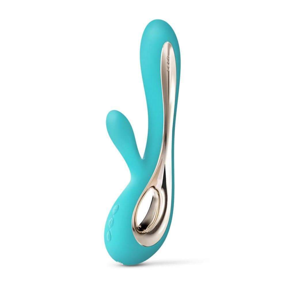 LELO - Soraya 2 Rabbit Vibrator (Aqua) Rabbit Dildo (Vibration) Rechargeable