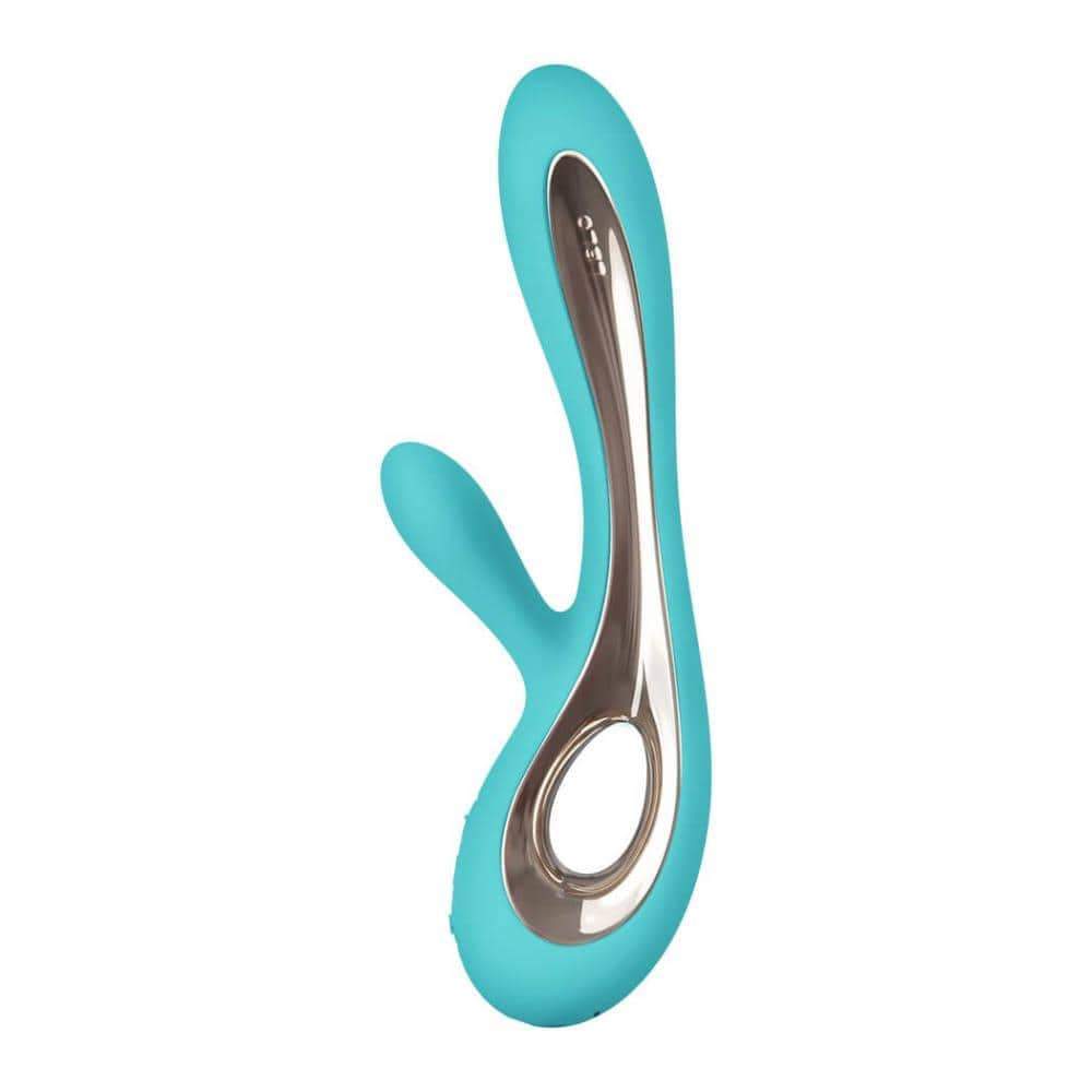 LELO - Soraya 2 Rabbit Vibrator (Aqua) Rabbit Dildo (Vibration) Rechargeable