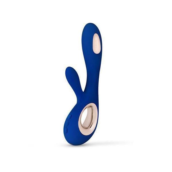 LELO - Soraya Wave Rabbit Vibrator (Blue) Rabbit Dildo (Vibration) Rechargeable 7350075028144 CherryAffairs