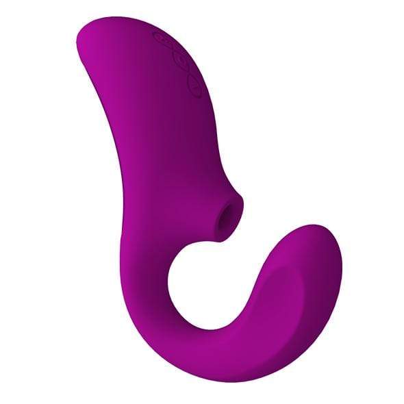 LELO - Enigma Dual Stimulation Sonic Clitoral Air Stimulator Massager (Deep Rose) G Spot Dildo (Vibration) Rechargeable 7350075028175 CherryAffairs