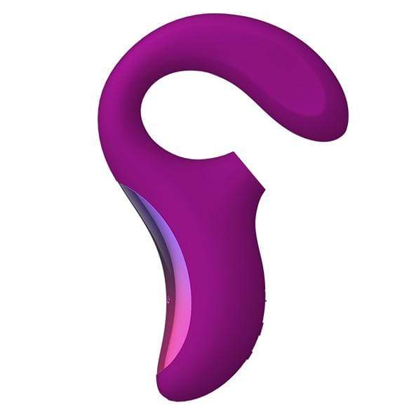 LELO - Enigma Dual Stimulation Sonic Clitoral Air Stimulator Massager (Deep Rose) G Spot Dildo (Vibration) Rechargeable 7350075028175 CherryAffairs