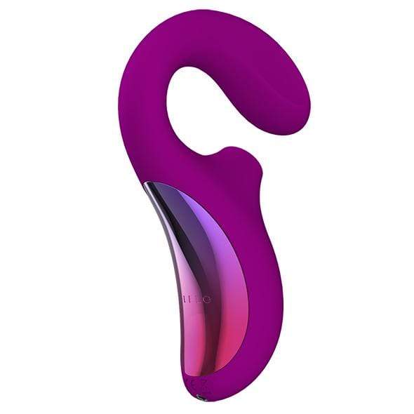 LELO - Enigma Dual Stimulation Sonic Clitoral Air Stimulator Massager (Deep Rose) G Spot Dildo (Vibration) Rechargeable 7350075028175 CherryAffairs