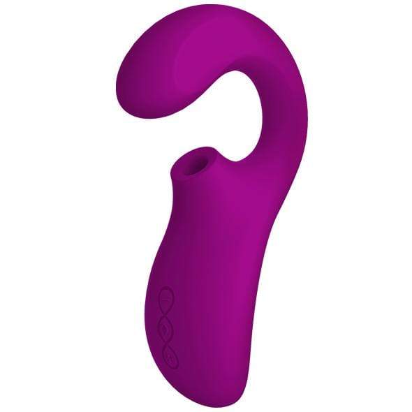 LELO - Enigma Dual Stimulation Sonic Clitoral Air Stimulator Massager (Deep Rose) G Spot Dildo (Vibration) Rechargeable 7350075028175 CherryAffairs