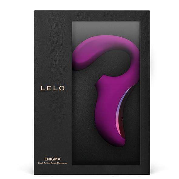 LELO - Enigma Dual Stimulation Sonic Clitoral Air Stimulator Massager (Deep Rose) G Spot Dildo (Vibration) Rechargeable 7350075028175 CherryAffairs