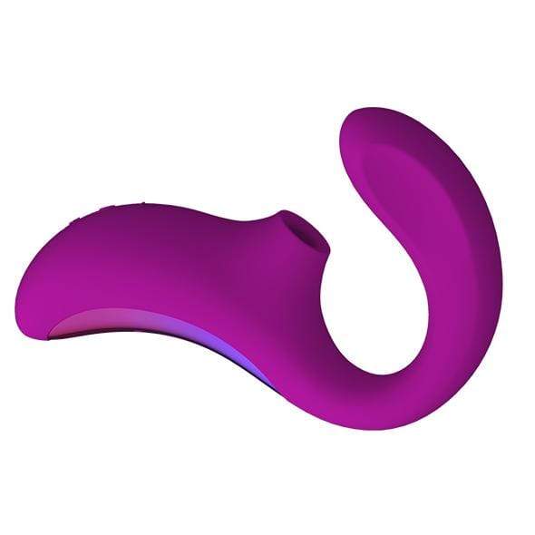 LELO - Enigma Dual Stimulation Sonic Clitoral Air Stimulator Massager (Deep Rose) G Spot Dildo (Vibration) Rechargeable 7350075028175 CherryAffairs