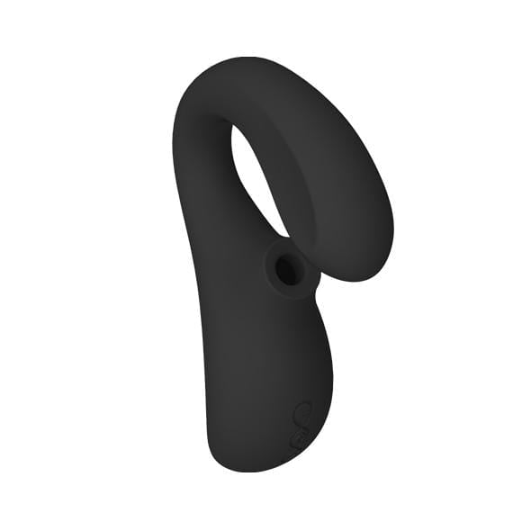 LELO - Enigma Dual Stimulation Sonic Clitoral Air Stimulator Massager (Black) G Spot Dildo (Vibration) Rechargeable 7350075028182 CherryAffairs