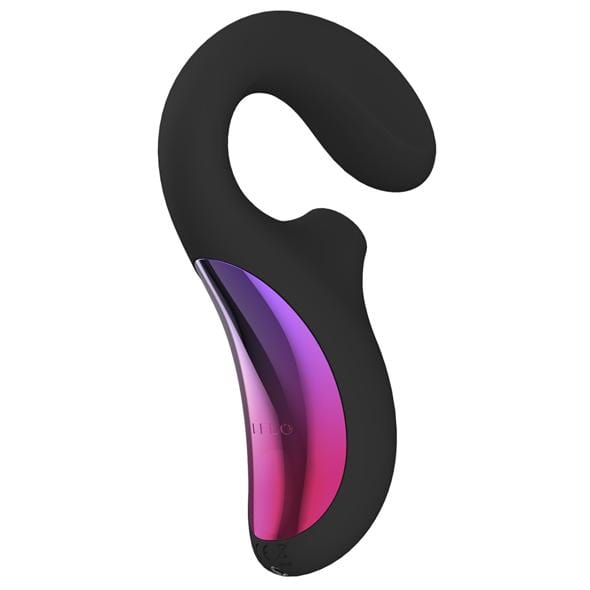LELO - Enigma Dual Stimulation Sonic Clitoral Air Stimulator Massager (Black) G Spot Dildo (Vibration) Rechargeable 7350075028182 CherryAffairs