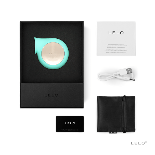 LELO - Sila Sonic Clitoral Massager (Aqua) Clit Massager (Vibration) Rechargeable 7350075028236 CherryAffairs
