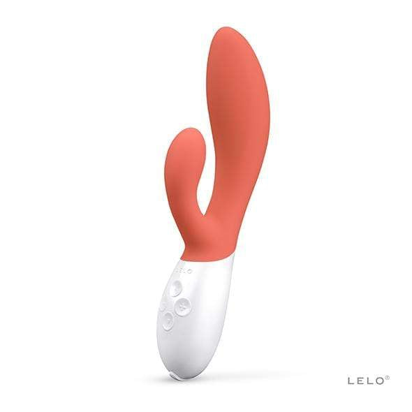 LELO - Ina 3 Rabbit Vibrator (Coral) Rabbit Dildo (Vibration) Rechargeable 7350075028298 CherryAffairs