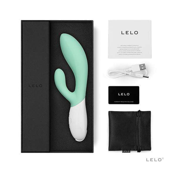 LELO - Ina 3 Rabbit Vibrator (Seaweed) Rabbit Dildo (Vibration) Rechargeable 7350075028304 CherryAffairs