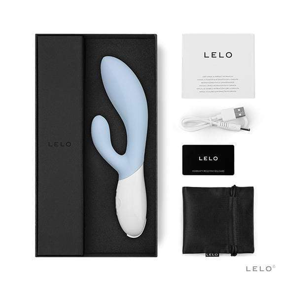 LELO - Ina 3 Rabbit Vibrator (Seafoam) Rabbit Dildo (Vibration) Rechargeable 7350075028311 CherryAffairs