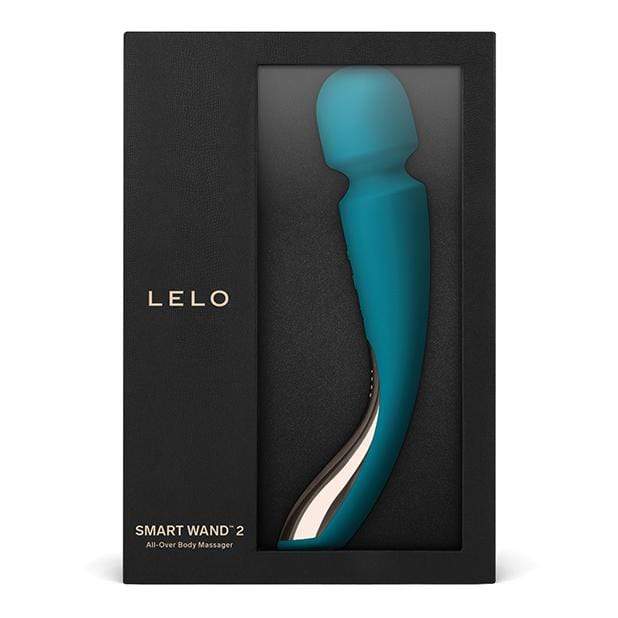 LELO - Smart Wand Massager 2 Medium (Ocean Blue) Wand Massagers (Vibration) Rechargeable 7350075028380 CherryAffairs