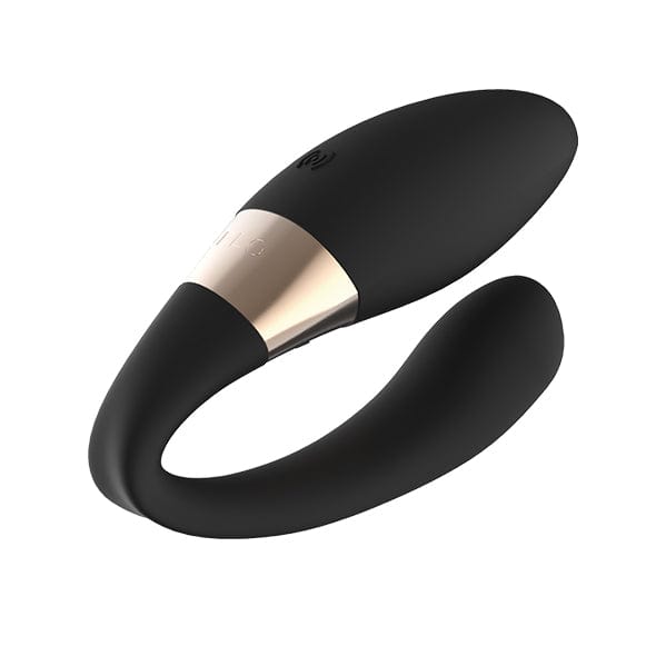 LELO - Tiani Duo Couple's Massager Vibrator (Black) Remote Control Couple's Massager (Vibration) Rechargeable 7350075028403 CherryAffairs