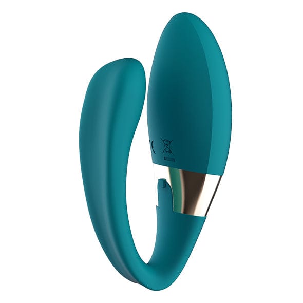 LELO - Tiani Duo Couple's Massager Vibrator (Ocean Blue) Remote Control Couple's Massager (Vibration) Rechargeable 7350075028410 CherryAffairs