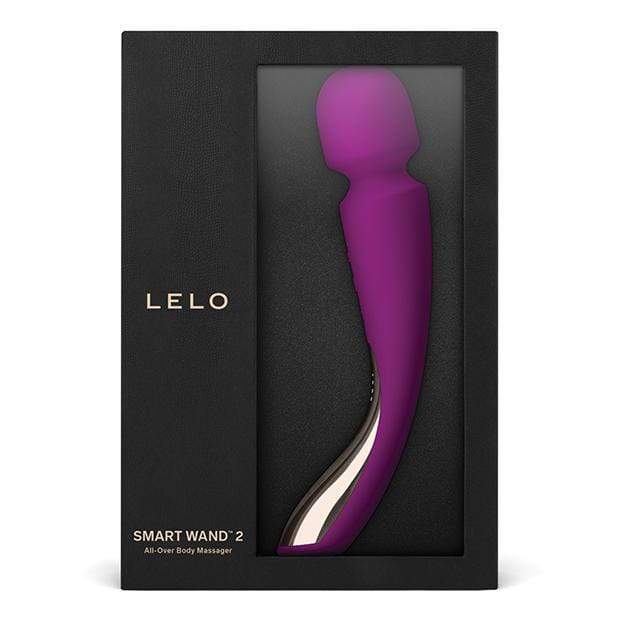 LELO - Smart Wand Massager 2 Medium (Deep Rose) Wand Massagers (Vibration) Rechargeable 7350075028458 CherryAffairs