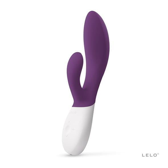 LELO - Ina Wave 2 Rabbit Vibrator (Plum) Rabbit Dildo (Vibration) Rechargeable 506099879 CherryAffairs