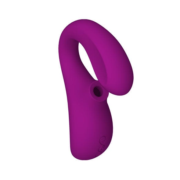 LELO - Enigma Cruise Dual Stimualtion Sonic Clitoral Air Stimulator Massager (Deep Rose) G Spot Dildo (Vibration) Rechargeable 604583256 CherryAffairs