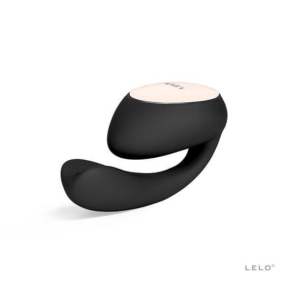 LELO - Ida Wave App-Controlled Dual Stimulation Massager Vibrator (Black) Couple's Massager (Vibration) Rechargeable 7350075028663 CherryAffairs