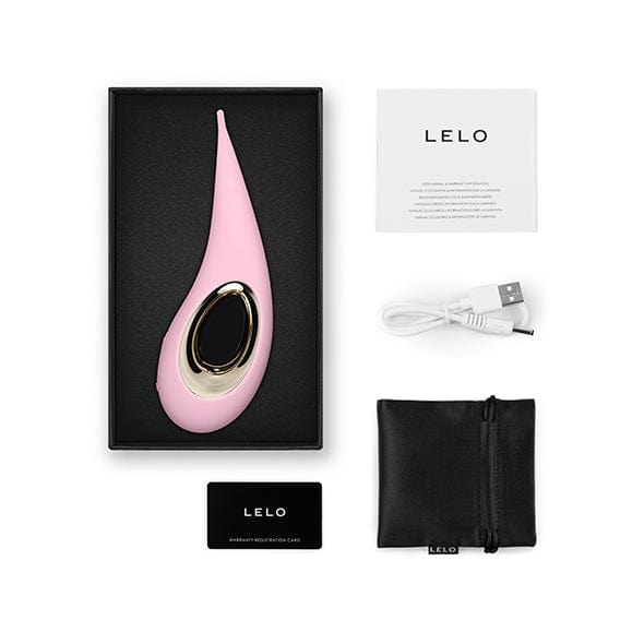 LELO - Dot External Clitoral Vibrator Pinpoint (Pink) Clit Massager (Vibration) Rechargeable 7350075028892 CherryAffairs
