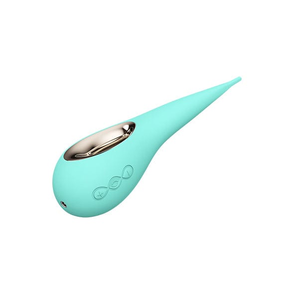 LELO - Dot External Clitoral Vibrator Pinpoint (Aqua) Clit Massager (Vibration) Rechargeable 7350075028915 CherryAffairs