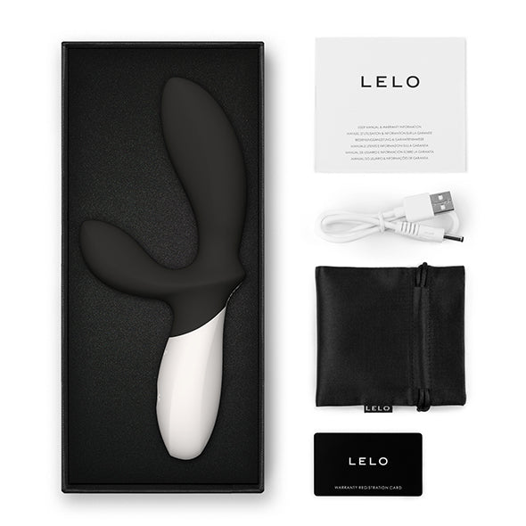 LELO - Loki Wave 2 Prostate Massager (Black) - Black - Prostate Massager (Vibration) Rechargeable