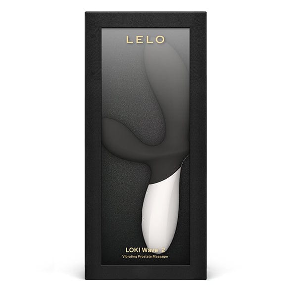 LELO - Loki Wave 2 Prostate Massager (Black) Prostate Massager (Vibration) Rechargeable 674786096 CherryAffairs