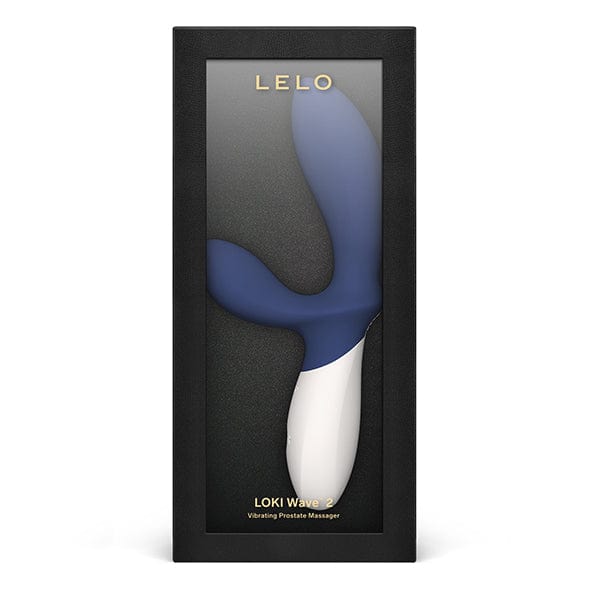 LELO - Loki Wave 2 Prostate Massager (Base Blue) Prostate Massager (Vibration) Rechargeable 674669018 CherryAffairs