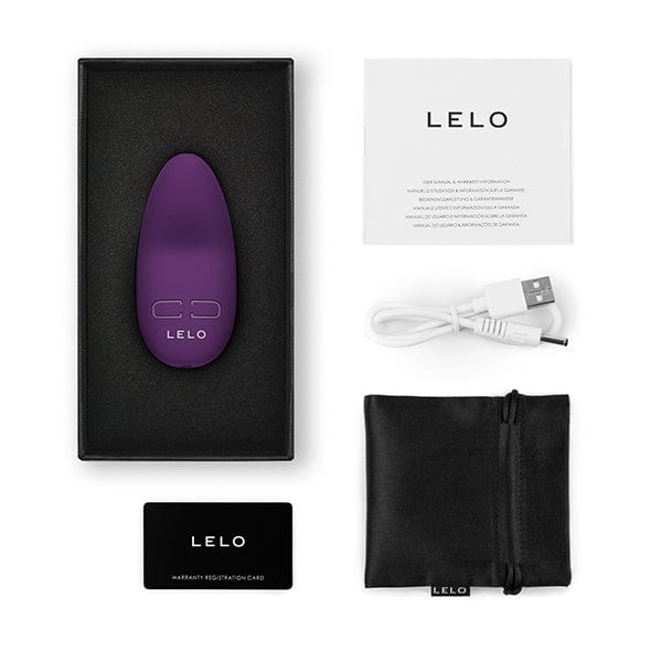 LELO - Lily 3 Vibrating Clit Massager (Dark Plum) Clit Massager (Vibration) Rechargeable 7350075029059 CherryAffairs