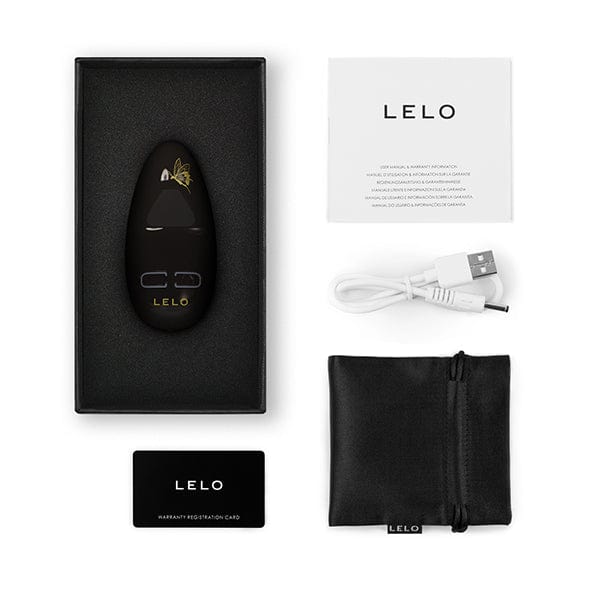 LELO - Nea 3 Vibrating Clit Massager (Pitch Black) Clit Massager (Vibration) Rechargeable 674671991 CherryAffairs