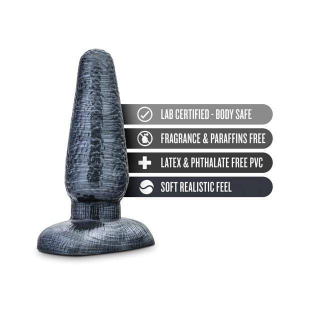 Blush Novelties - Jet The Plug Intermediate 5" (Black) Anal Plug (Non Vibration)