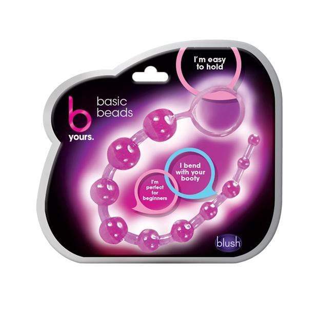 Blush Novelties - B Yours Basic Anal Beads (Purple) Anal Beads (Non Vibration) Durio Asia