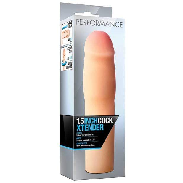 Blush Novelties - Performance Cock Xtender 1.5" (Beige) Cock Sleeves (Non Vibration) 735380262938 CherryAffairs