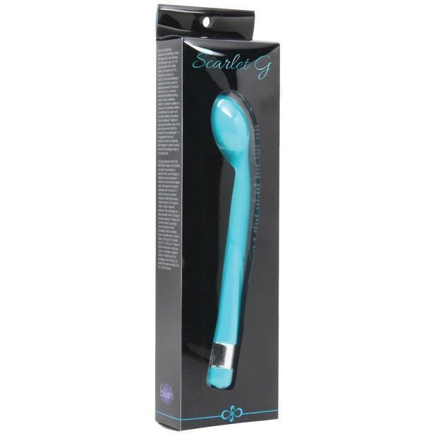 Blush Novelties - Rose Scarlet G Vibrator (Blue) G Spot Dildo (Vibration) Non Rechargeable Durio Asia