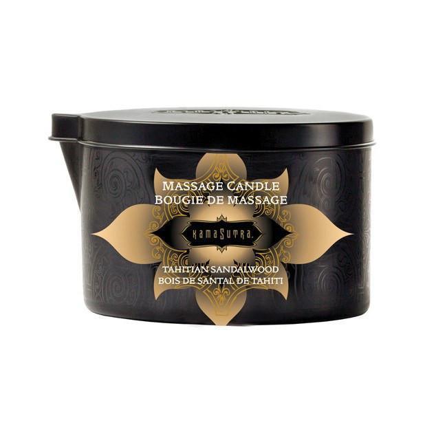 Kama Sutra - Massage Candle Tahitian Sandlewood (Black) Massage Candle Durio Asia