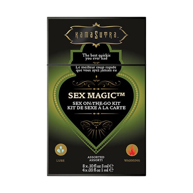 Kama Sutra - Sex Magic Sex On the Go Assorted Travel Lubricant and Arousal Gel Sachet Kit Lube (Water Based) 739122120531 CherryAffairs