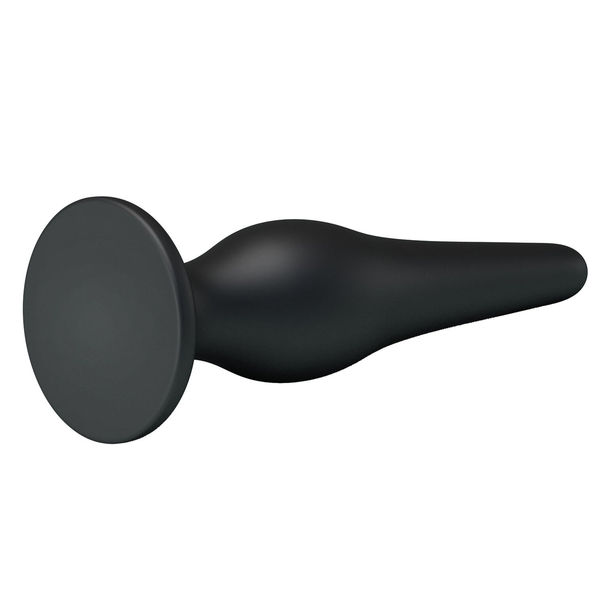 Pretty Love - Silicone Butt Plug Set (Black) - Black - Anal Kit (Non Vibration)