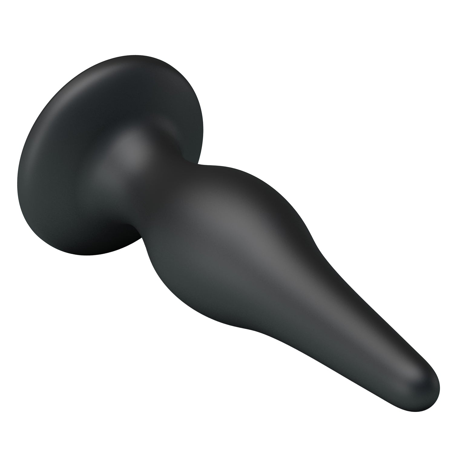 Pretty Love - Silicone Butt Plug Set (Black) - Black - Anal Kit (Non Vibration)