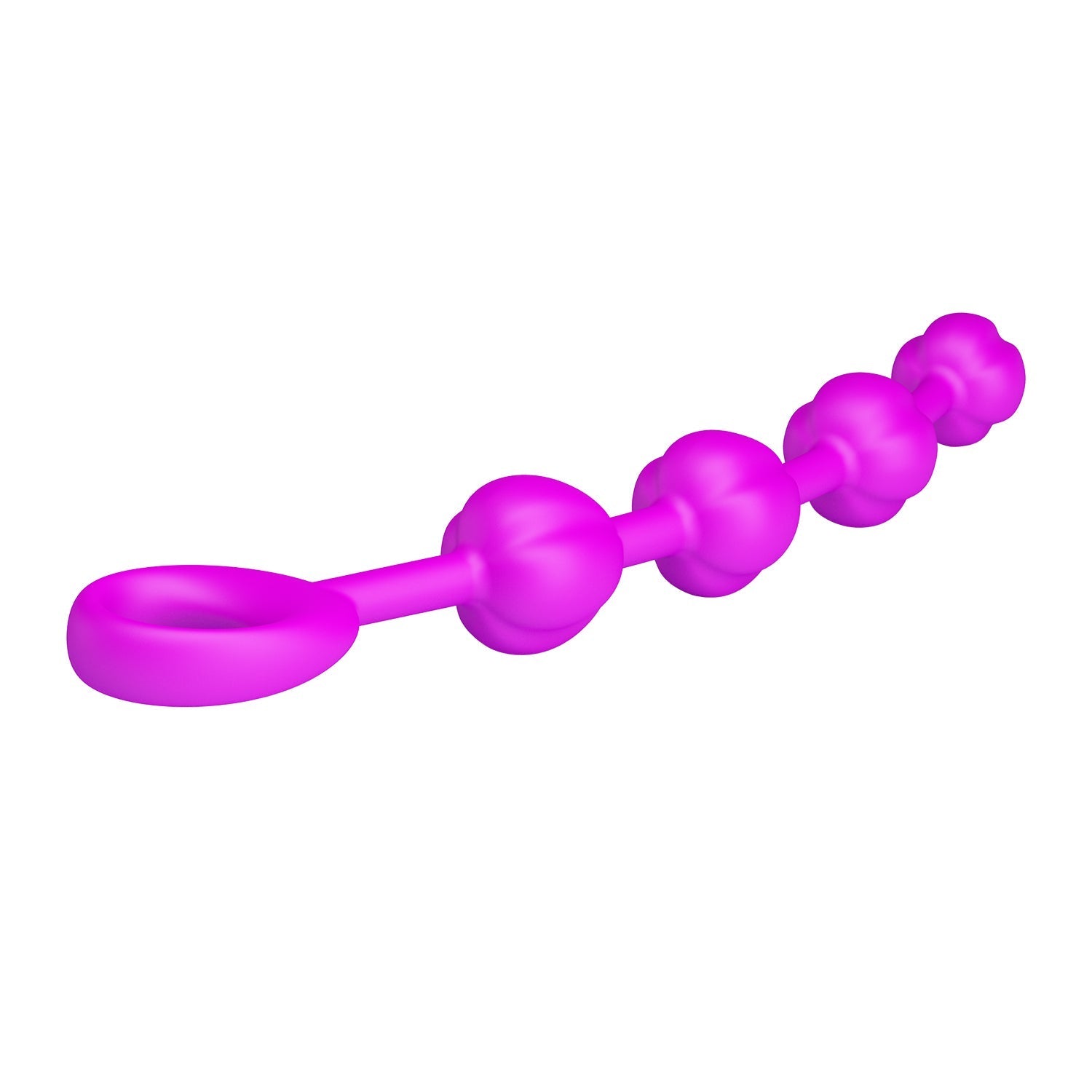 Pretty Love - Beeds Anal Beads (Purple) - Purple - Anal Beads (Non Vibration)