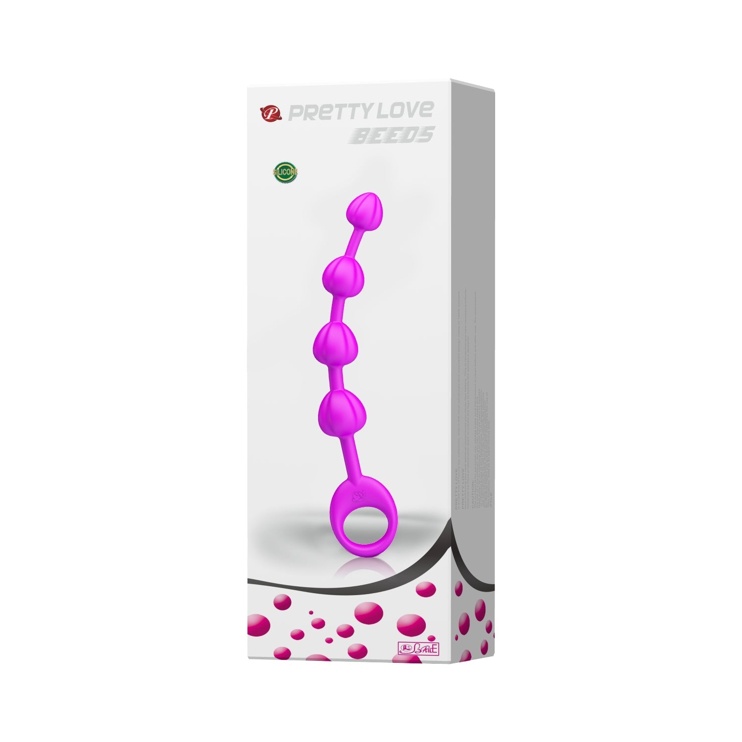 Pretty Love - Beeds Anal Beads (Purple) - Purple - Anal Beads (Non Vibration)