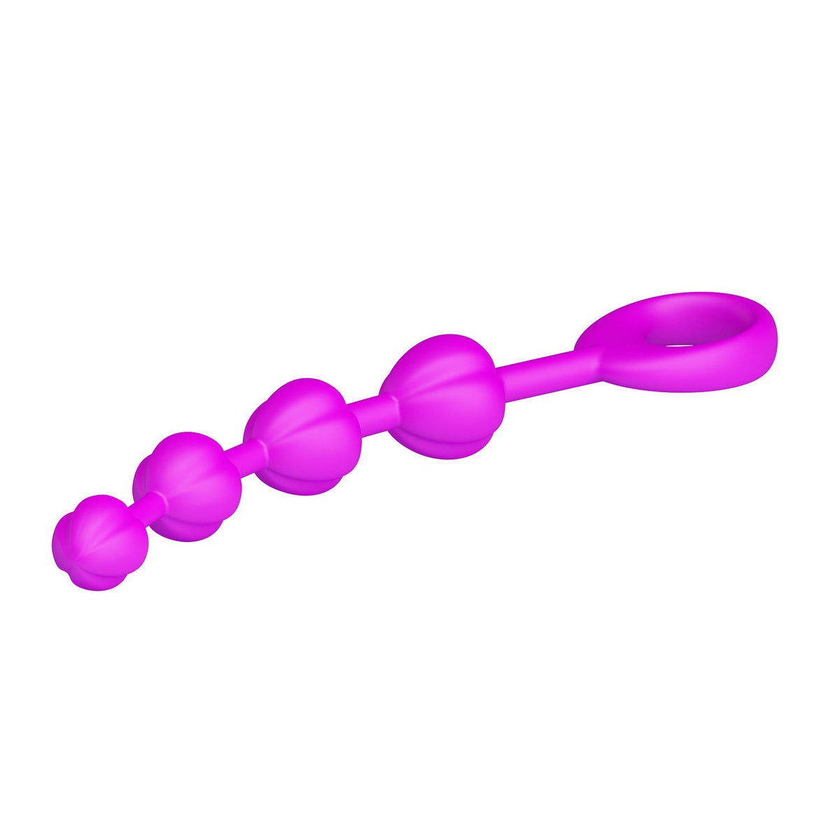 Pretty Love - Beeds Anal Beads (Purple) - Purple - Anal Beads (Non Vibration)