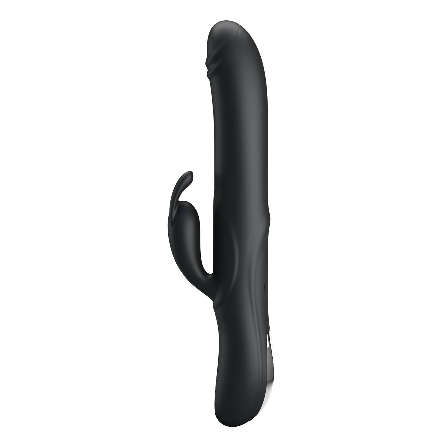 Pretty Love - Colin Vibrating Rotating Rabbit Vibrator (Black) - Black - Rabbit Dildo (Vibration) Rechargeable