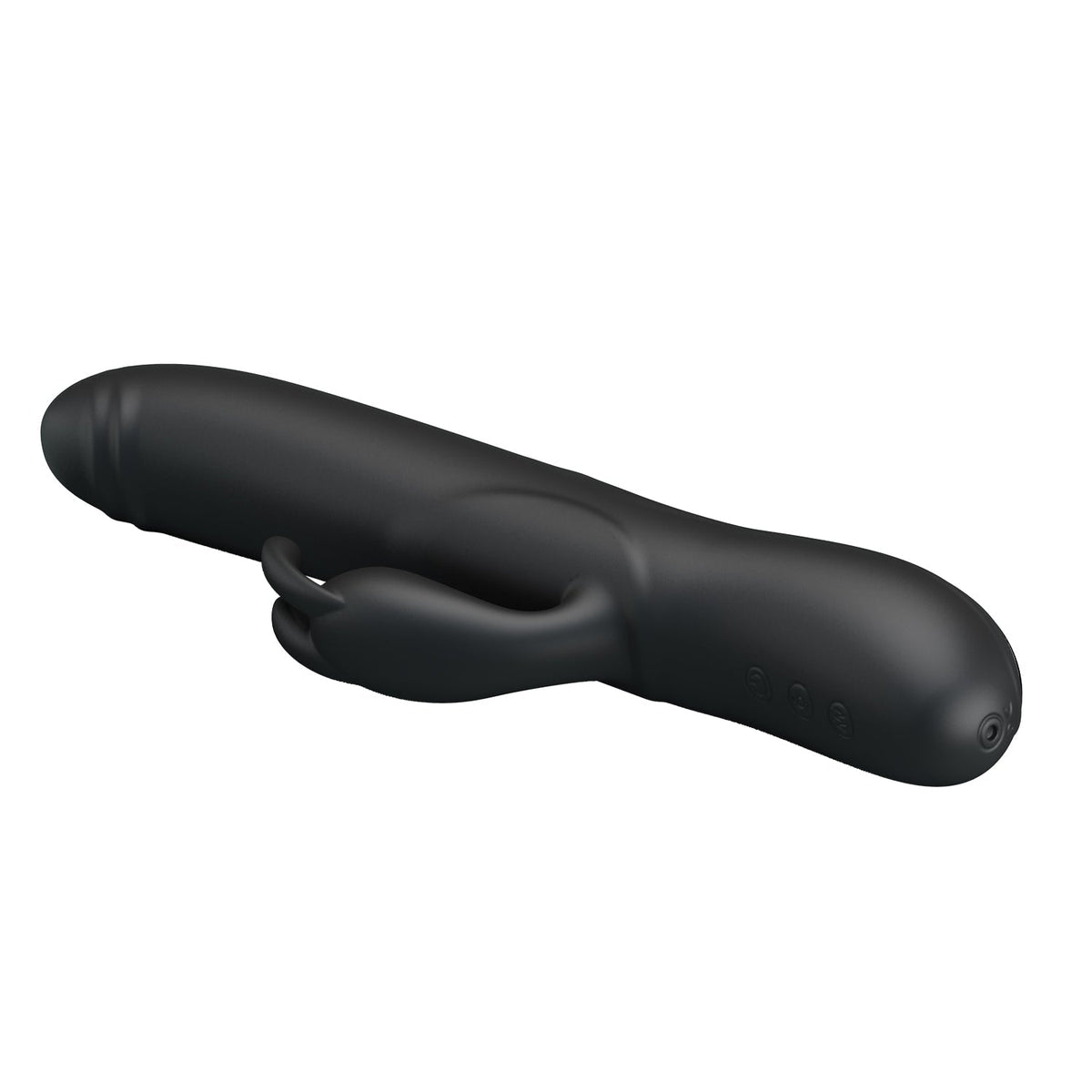 Pretty Love - Colin Vibrating Rotating Rabbit Vibrator (Black) - Black - Rabbit Dildo (Vibration) Rechargeable
