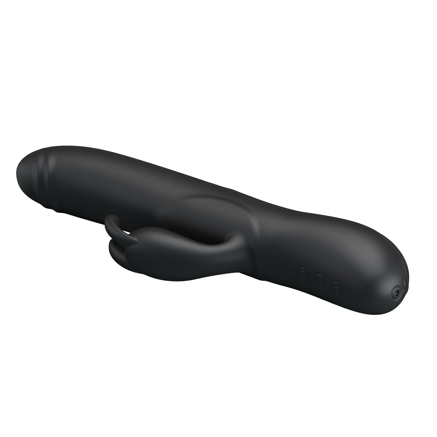 Pretty Love - Colin Vibrating Rotating Rabbit Vibrator (Black) - Black - Rabbit Dildo (Vibration) Rechargeable