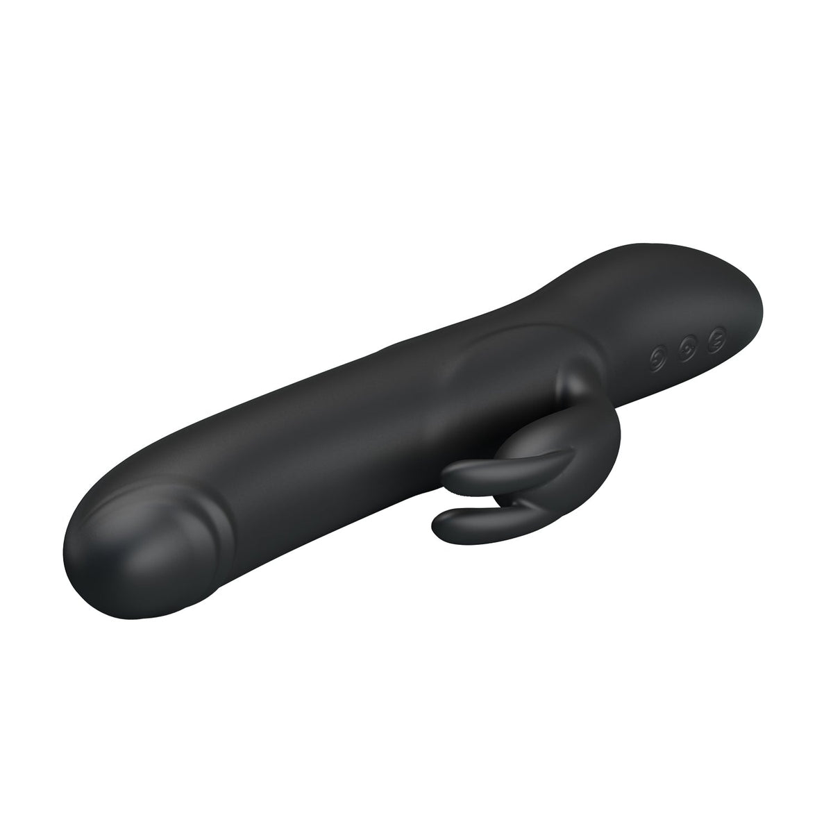 Pretty Love - Colin Vibrating Rotating Rabbit Vibrator (Black) - Black - Rabbit Dildo (Vibration) Rechargeable