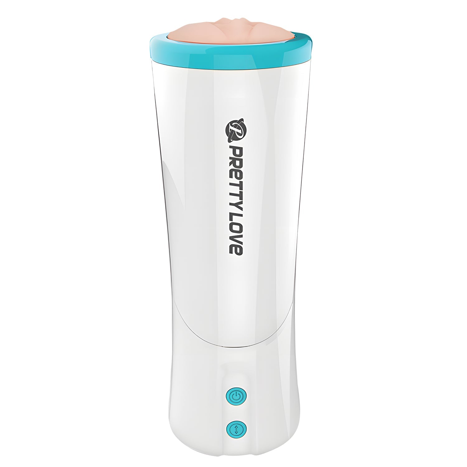 Pretty Love - Aby Automatic Thrusting Masturbator (White) - White - Masturbator Vagina (Vibration) Non Rechargeable