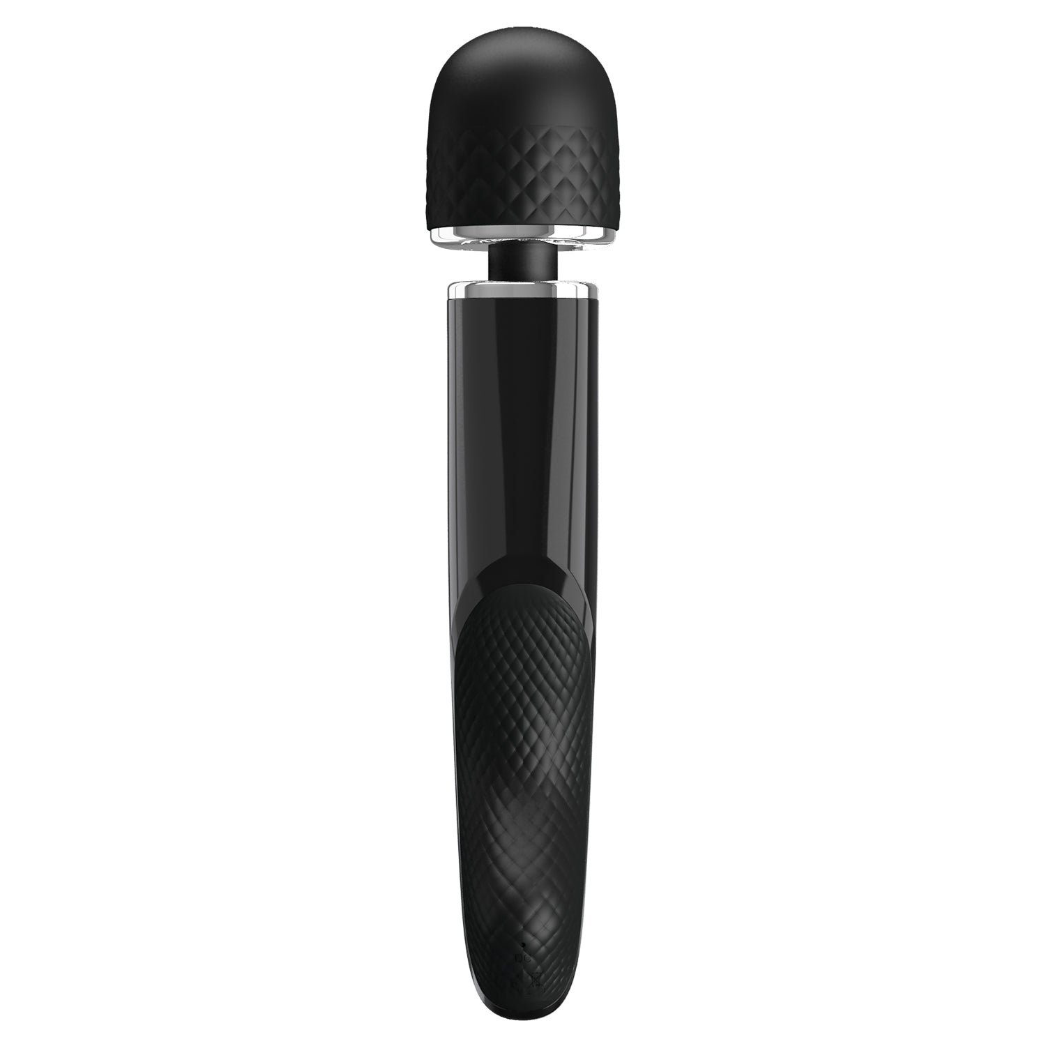 Pretty Love - Super Power Fascinating Wand Massager (Black) - Black - Wand Massagers (Vibration) Rechargeable