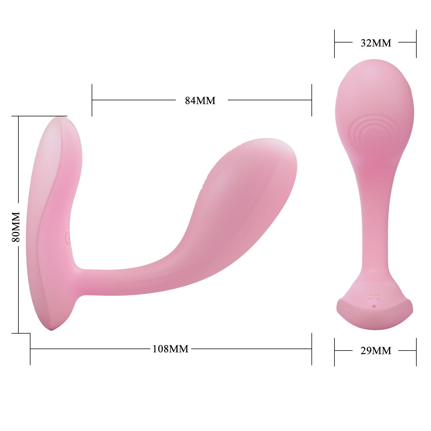 Pretty Love - Baird App-Controlled G Spot Vibrator (Pink) - Pink - G spot Dildo (Vibration) Rechargeable