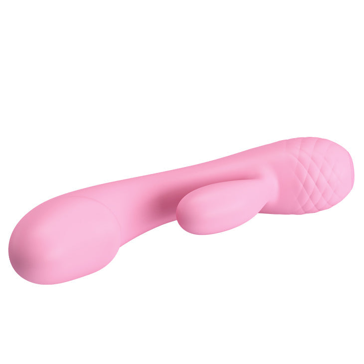 Pretty Love - Ron Flexible Rabbit Vibrator (Pink) - Pink - Rabbit Dildo (Vibration) Rechargeable