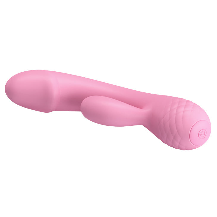 Pretty Love - Ron Flexible Rabbit Vibrator (Pink) - Pink - Rabbit Dildo (Vibration) Rechargeable