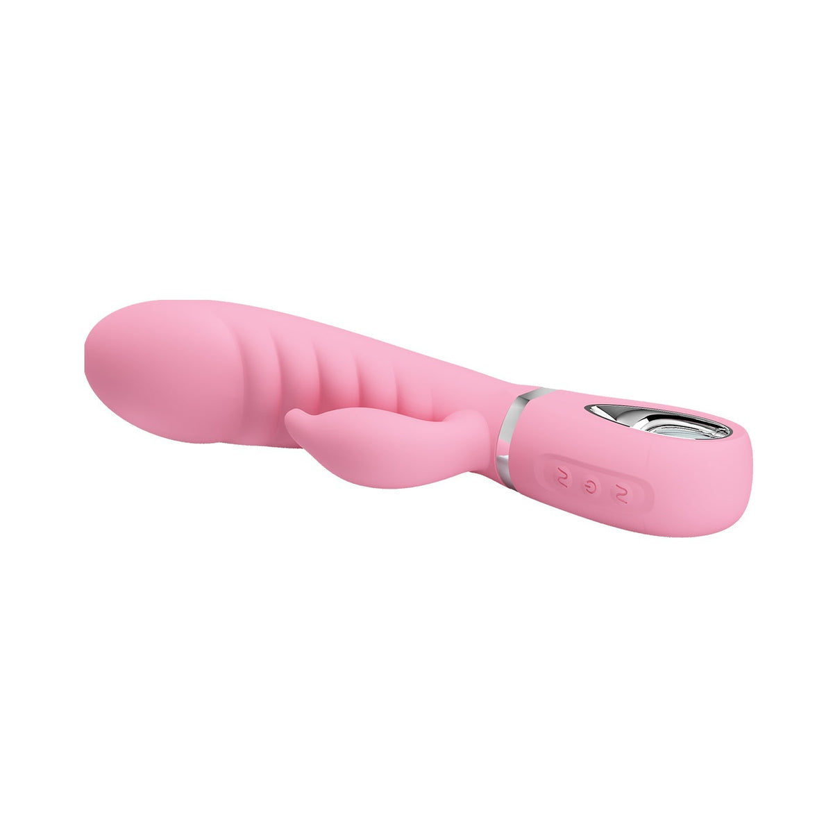 Pretty Love - Prescott Flexible Rabbit Vibrator (Pink) - Pink - Rabbit Dildo (Vibration) Rechargeable